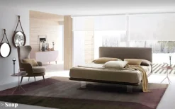 Le Comfort Letto matrimoniale con giroletto Snap a prezzo scontato- Letti