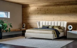 Twils Letto matrimoniale con giroletto Letto mod. opera fleur a prezzo scontato- Letti