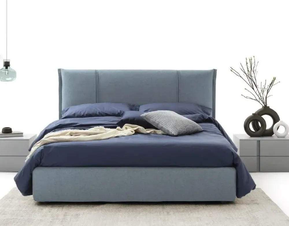 Artigianale Letto matrimoniale con giroletto Miguel rimar a prezzo ribassato- Letti