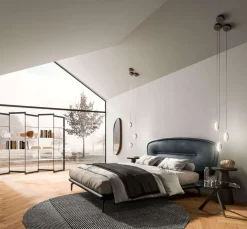 Ozzio Letto matrimoniale con giroletto Romance a prezzo scontato- Letti