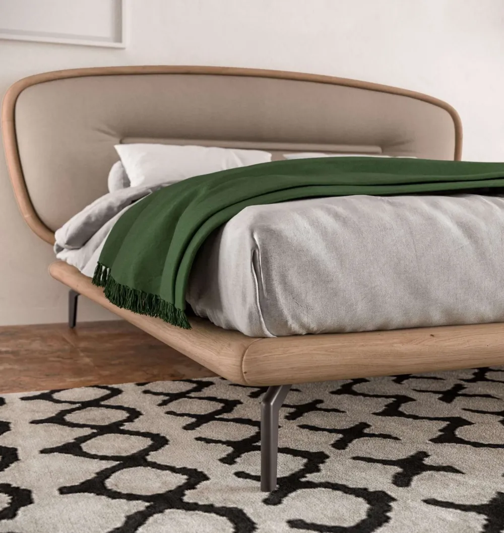 Ozzio Letto matrimoniale con giroletto Romance a prezzo scontato- Letti