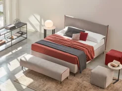 Letto matrimoniale con giroletto Dionisio a prezzo ribassato^Rosini Discount