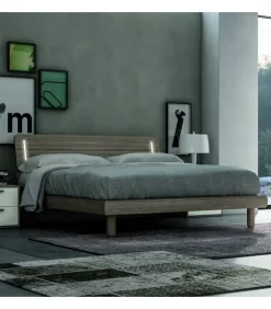 New Letto matrimoniale con giroletto Vela a prezzo ribassato Letti