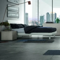 New Letto matrimoniale con giroletto Vela a prezzo ribassato Letti