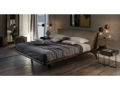Letto matrimoniale con giroletto Nelson a prezzo scontato^Cattelan Italia Outlet