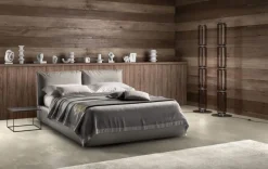 Letto matrimoniale con giroletto Quiet a prezzo scontato^Samoa Best