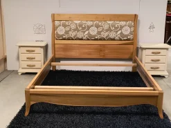 Mobilificio Bellutti Letto matrimoniale con giroletto I solisti a prezzo scontato- Letti