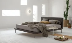 Outlet Letto matrimoniale con giroletto Aspen a prezzo ribassato Letti