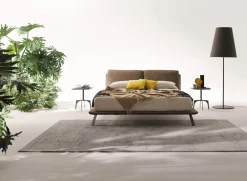 Letto matrimoniale con giroletto Kanaha a prezzo ribassato^Ditre Italia Sale