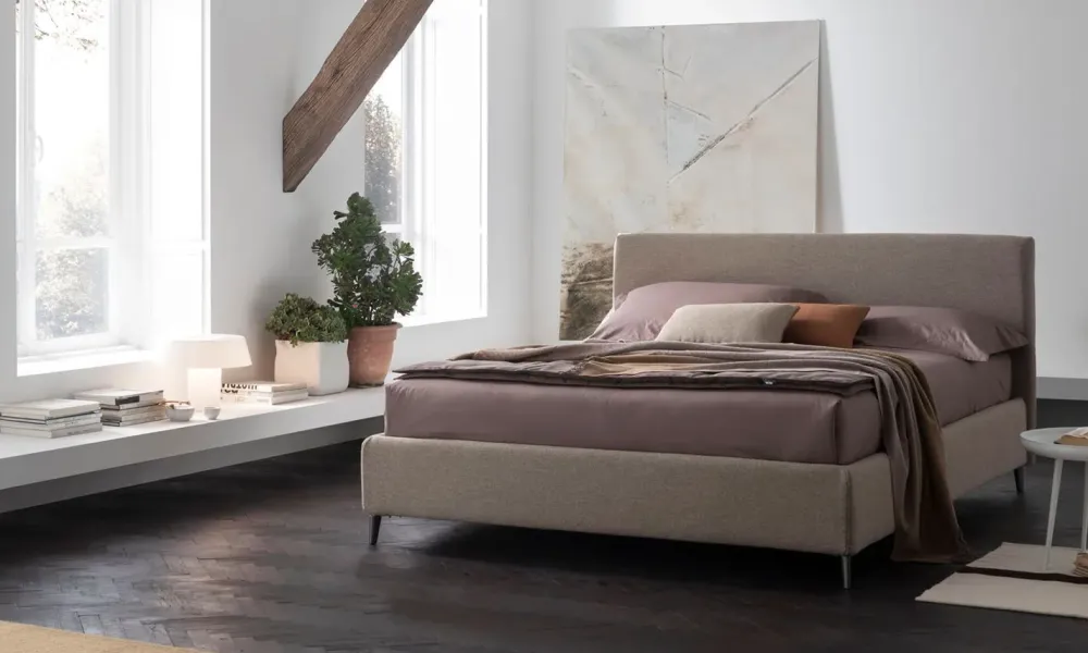 Twils Letto matrimoniale con giroletto Letto benny a prezzo scontato- Letti