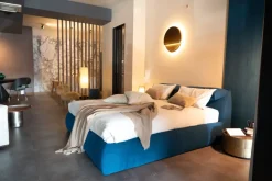 B&B Italia Letto matrimoniale con giroletto Bamboletto a prezzo scontato- Letti