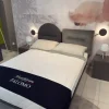 Outlet Letto matrimoniale con pediera Bishape a prezzo ribassato Letti