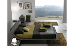 Outlet Letto matrimoniale con piedini Aqua a prezzo ribassato Letti