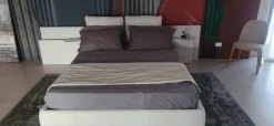 Caccaro Letto matrimoniale con piedini Let's space a prezzo riservato- Letti