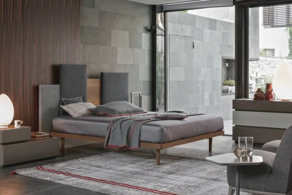 Best Letto matrimoniale con piedini Skyline elegance a prezzo riservato Letti