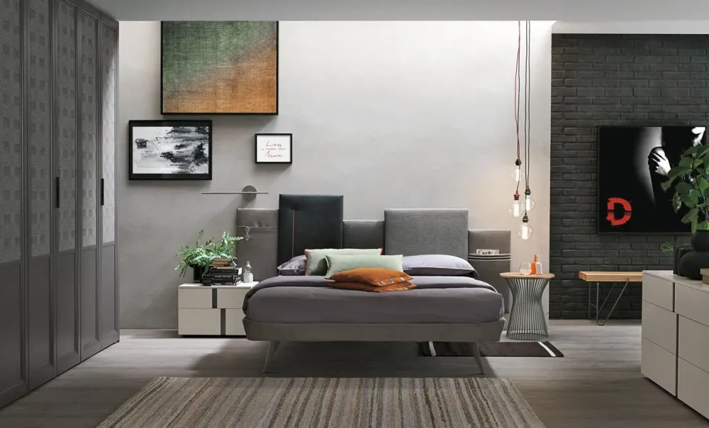 Best Letto matrimoniale con piedini Skyline elegance a prezzo riservato Letti