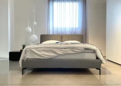 Bolzan Letto matrimoniale con piedini Feel a prezzo scontato- Letti