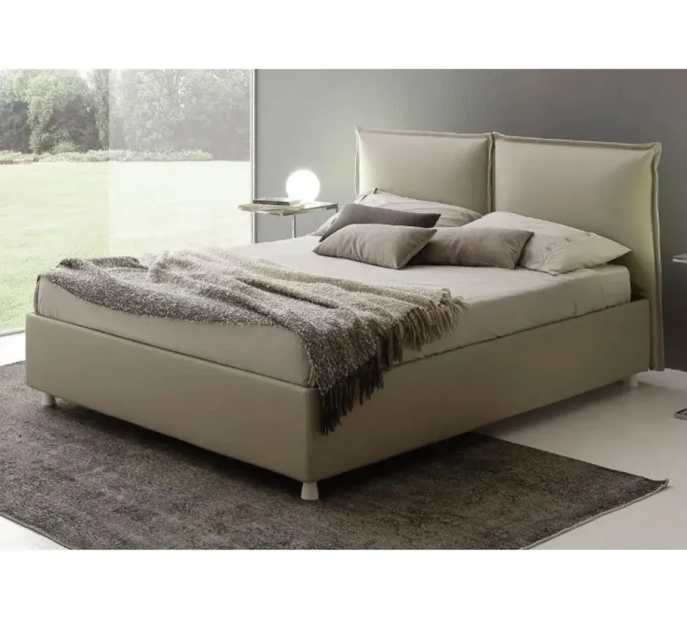 Sale Letto matrimoniale design Denise a prezzo ribassato Letti