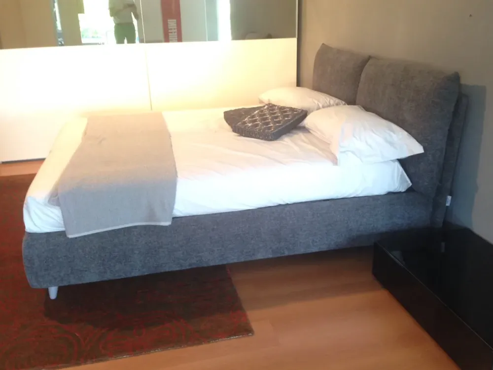 Letto matrimoniale design Topazio a prezzo scontato^Bontempi Hot