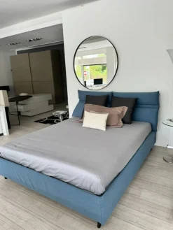 Rosini Letto matrimoniale design Linus a prezzo ribassato- Letti