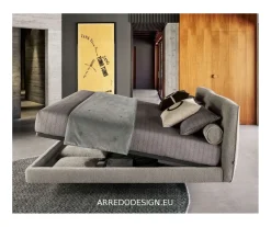 Twils Letto matrimoniale design Book a prezzo ribassato- Letti