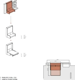 Best Letto matrimoniale design Penelope 2 sofa' boiserie a prezzo ribassato Letti