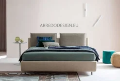 Twils Letto matrimoniale design Frick a prezzo ribassato- Letti