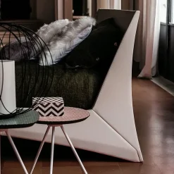 Cattelan Italia Letto matrimoniale Dylan in pelle. Prezzo speciale!- Letti