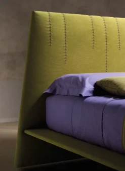 Letto matrimoniale imbottito JC di Bside scontato del 30%.^Samoa Best