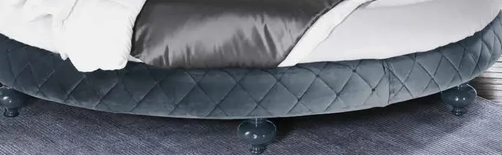 Best Letto matrimoniale Letto rotondo luxury velluto con uno sconto IMPERDIBILE Letti