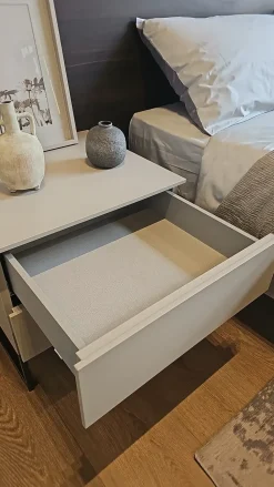 Adok Letto matrimoniale moderno Side a prezzo scontato- Letti