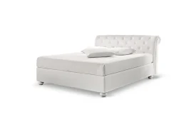 Nefi Letto matrimoniale moderno Quarzo a prezzo scontato- Letti