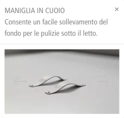Letto matrimoniale moderno Jasm a prezzo scontato^Ergogreen New