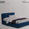 Letto matrimoniale moderno Gin air emily tango a prezzo ribassato^Collezione esclusiva New