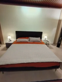 Biba Salotti Letto matrimoniale moderno Mod veles 8 a prezzo ribassato- Letti