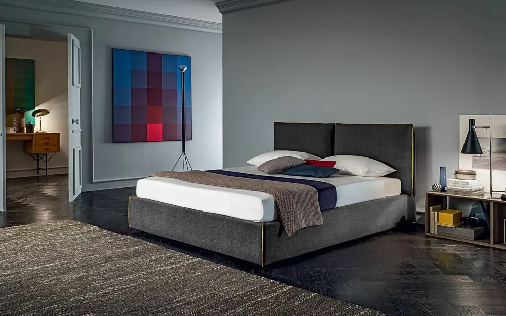 Felis Letto matrimoniale moderno Luis a prezzo ribassato- Letti