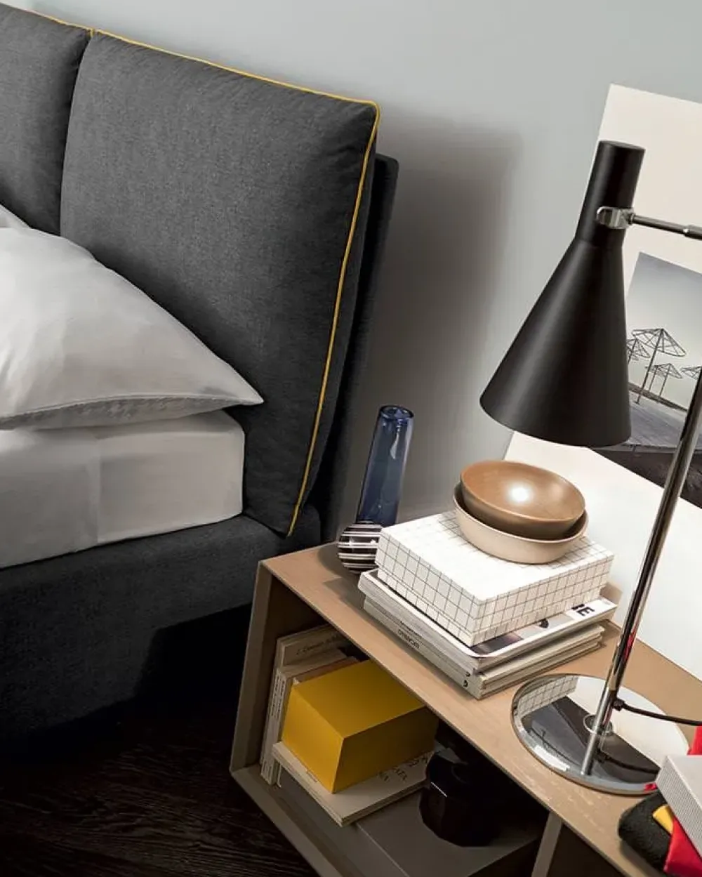 Felis Letto matrimoniale moderno Luis a prezzo ribassato- Letti