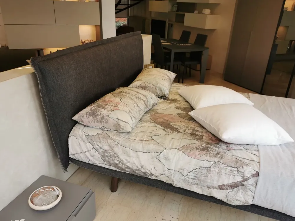 Pianca Letto matrimoniale moderno Aladino a prezzo scontato- Letti