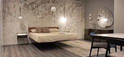Letto matrimoniale moderno Letto fluttua a prezzo scontato^Lago Outlet