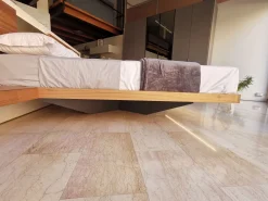 Letto matrimoniale moderno Wall system a prezzo ribassato^Mobilgam New