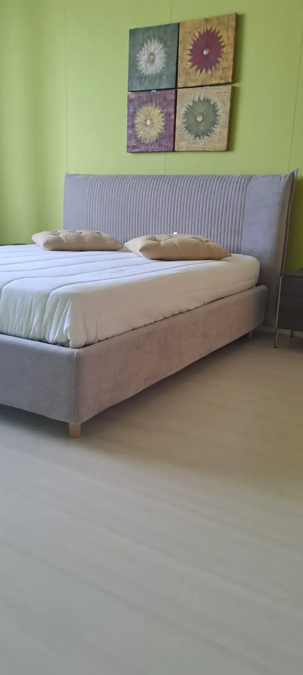 Letto matrimoniale moderno Adamas a prezzo ribassato^Nefi Discount