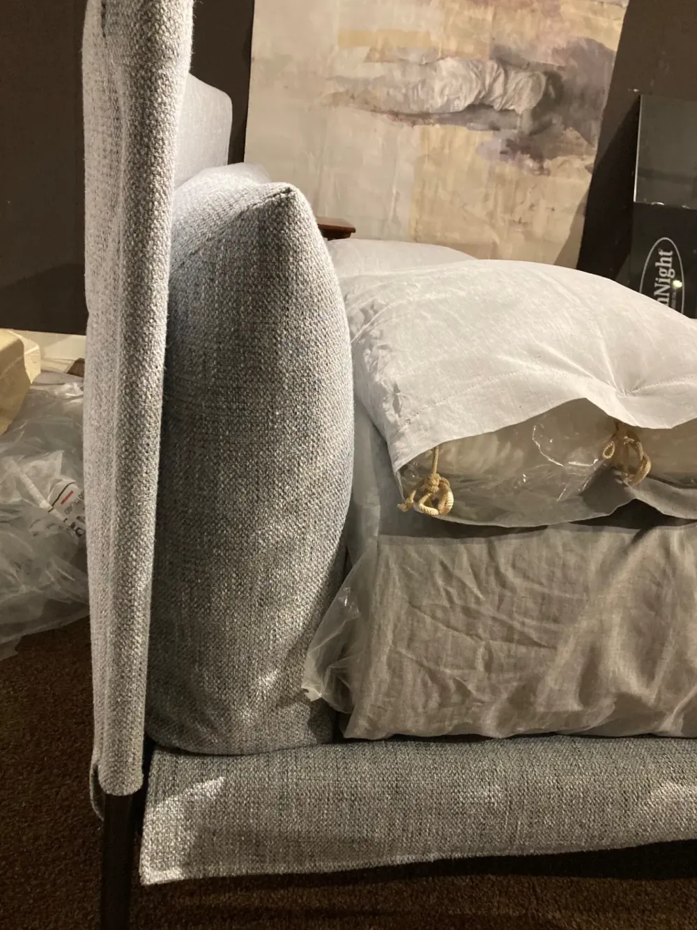 Noctis Letto matrimoniale moderno Nebbia a prezzo ribassato- Letti