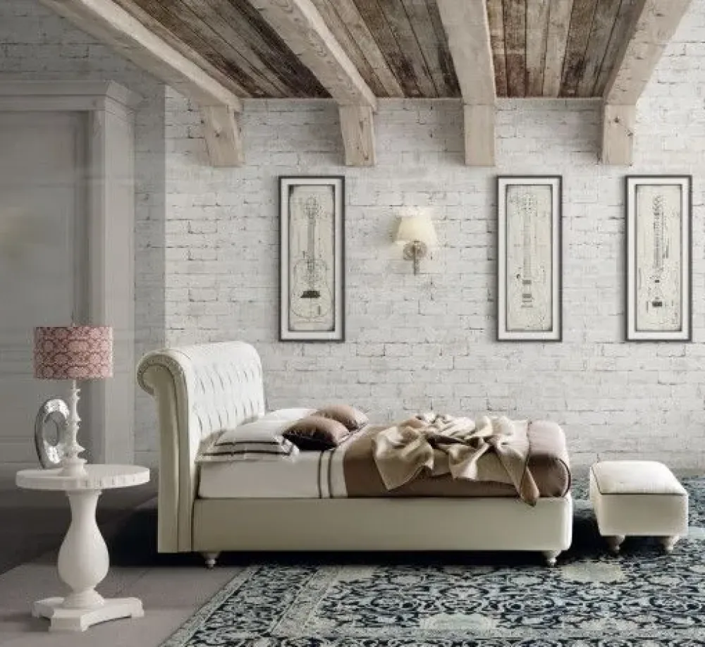 Clearance Letto matrimoniale Raffa con un ribasso IMPERDIBILE Letti