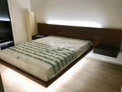 Outlet Letto matrimoniale Sorvolo 002 con un ribasso del 35% Letti