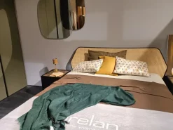 Hot Letto matrimoniale Trama con materasso rising dorelan con un ribasso IMPERDIBILE Letti