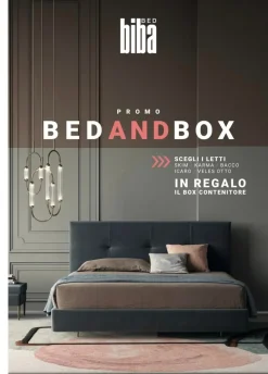 Biba Salotti Letto matrimoniale Veles con un ribasso IMPERDIBILE- Letti