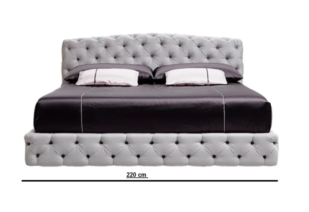 Md work LETTO Maxi 200 x 200 luxury bed a PREZZI OUTLET- Letti