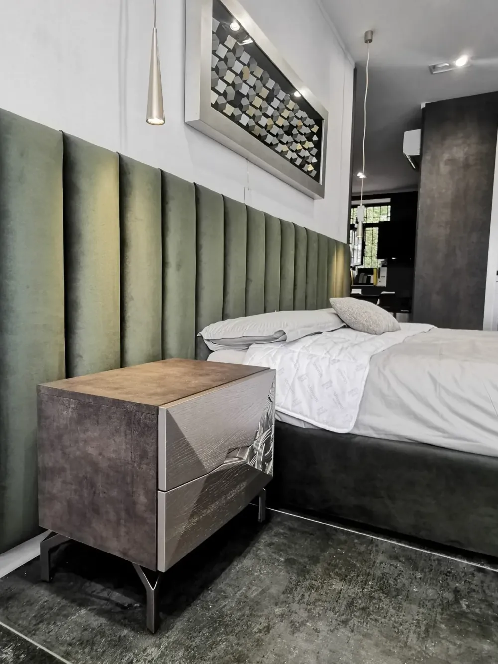 Conte LETTO Michelangelo a PREZZI OUTLET- Letti