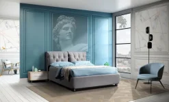 Md work Letto Mod. fiore luxory SCONTATO a PREZZI OUTLET- Letti