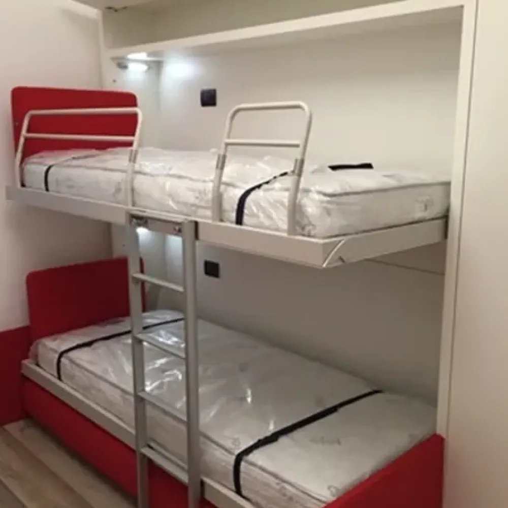 Collezione esclusiva Letto moderno a scomparsa Kali duo sofa' 2200 a prezzo ribassato- Letti